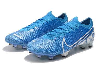 Men's Nike Mercurial Vapor 13 Elite FG Football Boots - Blue/White