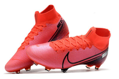 Men's Nike Mercurial Superfly 7 Elite FG Football Boots - Red/Black
