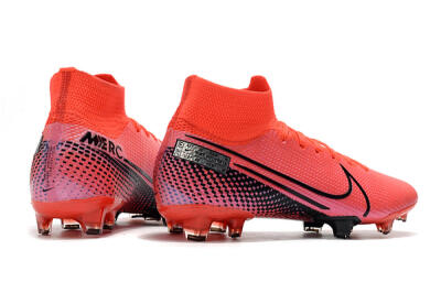 Men's Nike Mercurial Superfly 7 Elite FG Football Boots - Red/Black