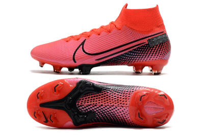 Men's Nike Mercurial Superfly 7 Elite FG Football Boots - Red/Black