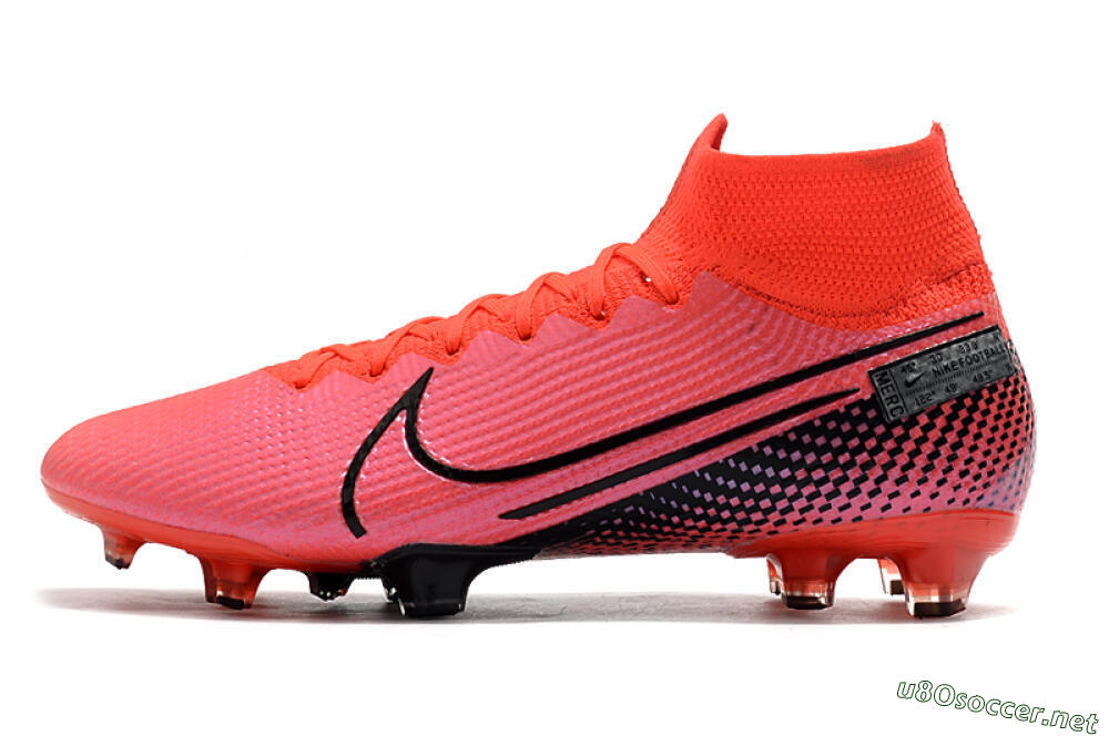 Men's Nike Mercurial Superfly 7 Elite FG Football Boots - Red/Black 0