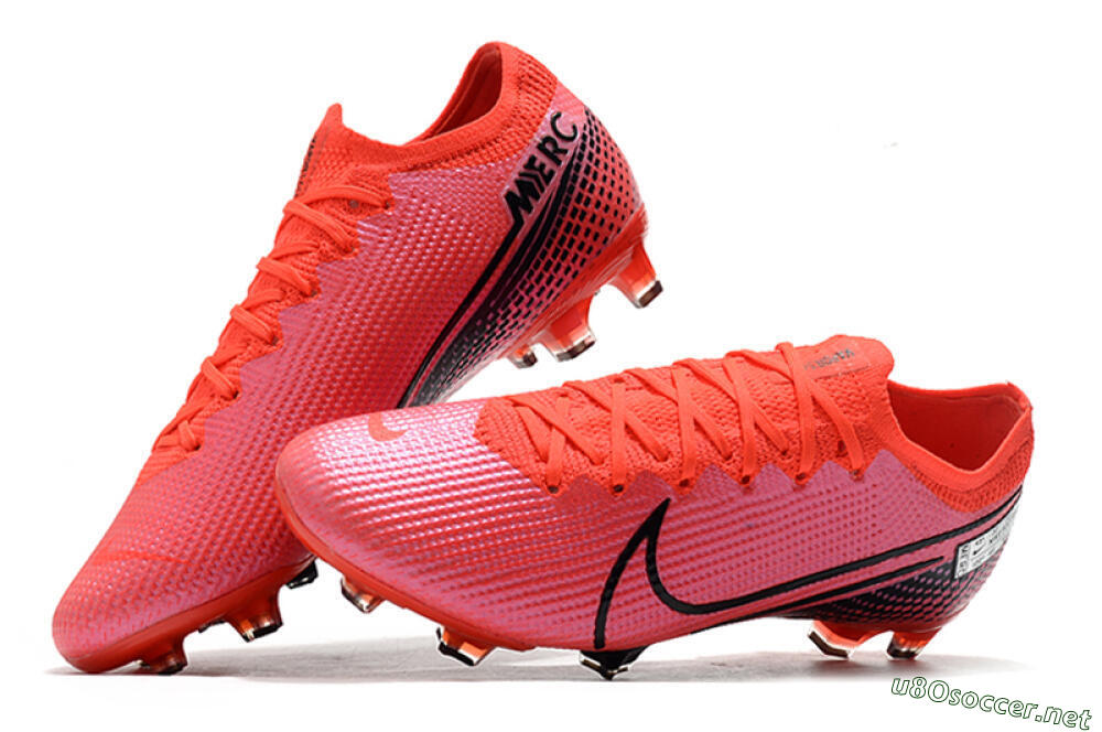 Men's Nike Mercurial Vapor 13 Elite FG Football Boots - Red/Black 6
