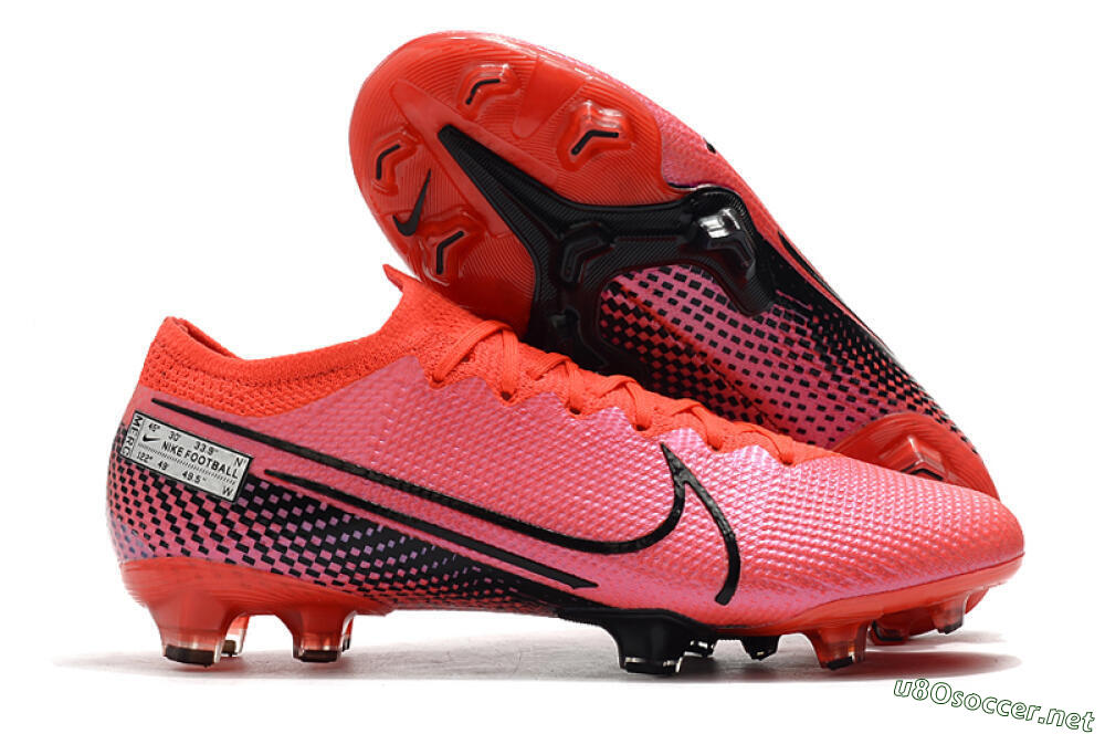 Men's Nike Mercurial Vapor 13 Elite FG Football Boots - Red/Black 2