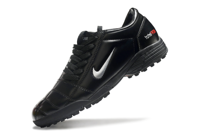 Men's Nike Total 90 II TF Football Shoes - Black/White/Red