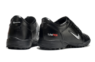 Men's Nike Total 90 II TF Football Shoes - Black/White/Red