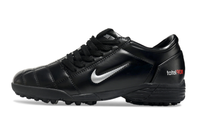 Men's Nike Total 90 II TF Football Shoes - Black/White/Red