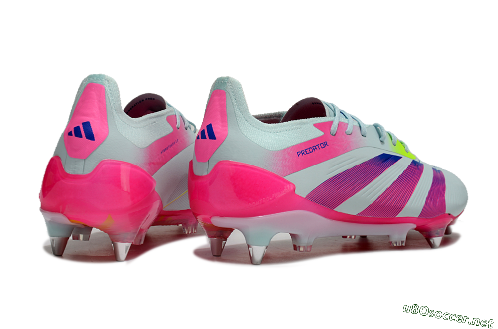 Men's Adidas Predator Elite 24 SG Football Boots - Jade/Pink/Blue 6