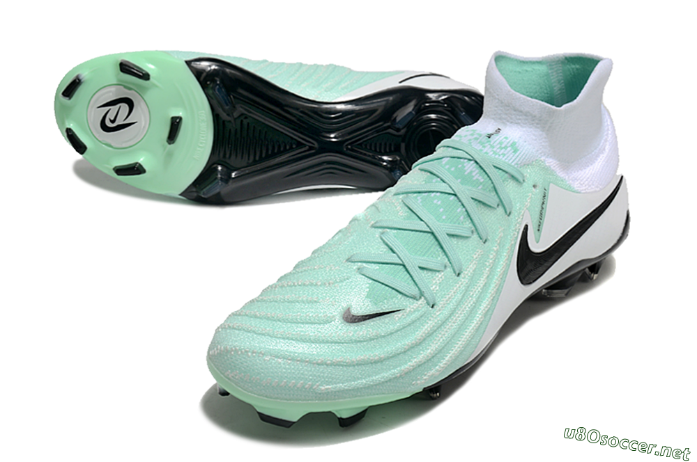 Men's Nike Phantom Luna Elite FG Football Boots - Green/White/Black 3