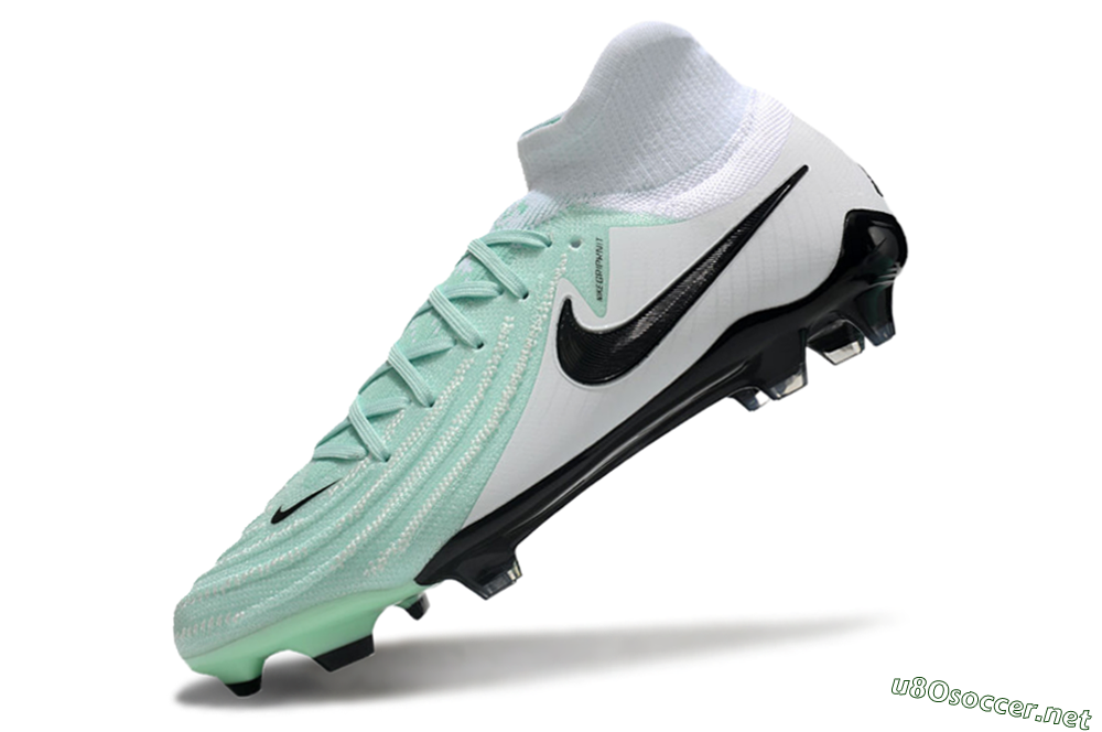 Men's Nike Phantom Luna Elite FG Football Boots - Green/White/Black 5