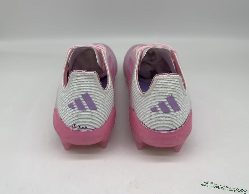 Men's Adidas F50 Elite FG Football Boots - Purple/White/Pink