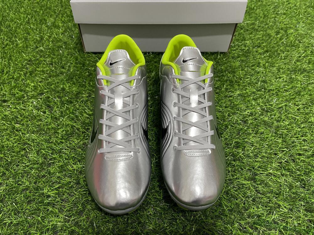 Men's Ronaldo X Nike R9 Mercurial Vapor 3 FG Football Boots - Silver/Black/Yellow 0