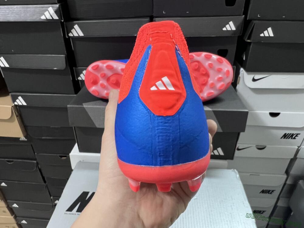 Unisex Adidas Predator Elite 24 MG Football Boots - Blue/White/Red