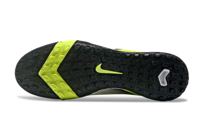Unisex Nike Air Zoom Mercurial Superfly 10 Elite TF Football Shoes - White/Black/Yellow