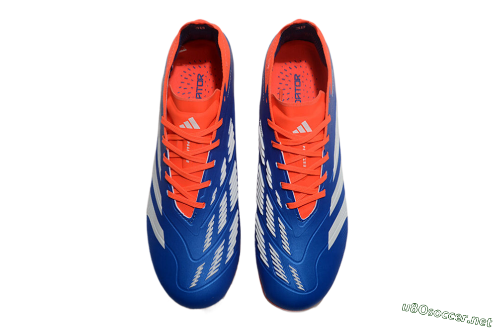 Unisex Adidas Predator Elite 24 MG Football Boots - Blue/White/Red 4
