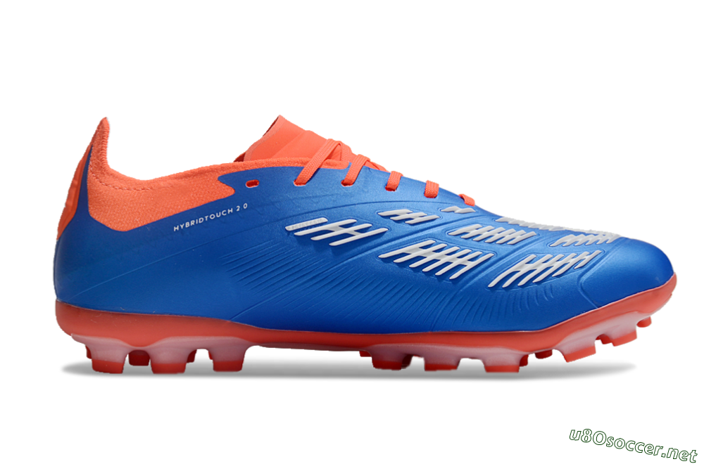 Unisex Adidas Predator Elite 24 MG Football Boots - Blue/White/Red 5