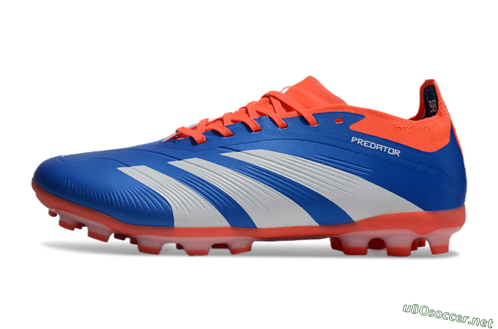 Unisex Adidas Predator Elite 24 MG Football Boots - Blue/White/Red 0