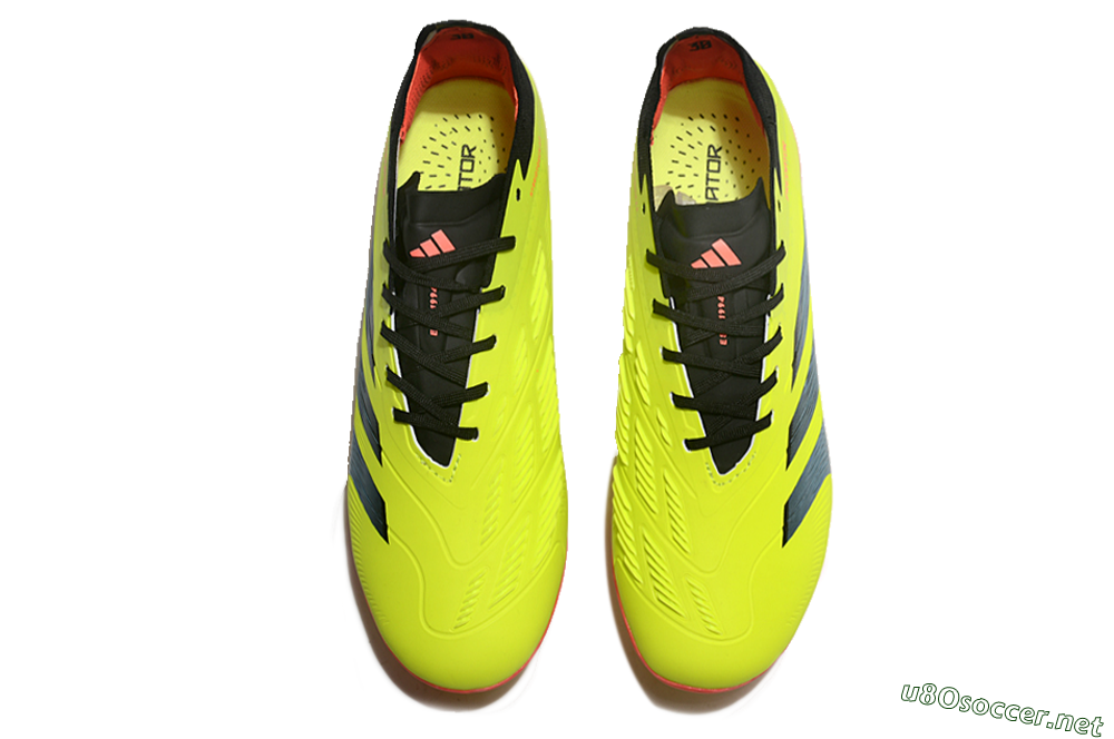 Unisex Adidas Predator Elite 24 MG Football Boots - Yellow/Black/Red 4