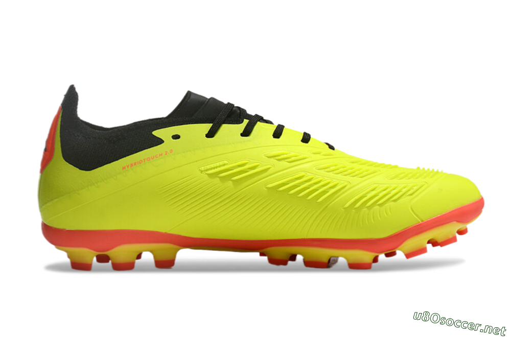 Unisex Adidas Predator Elite 24 MG Football Boots - Yellow/Black/Red 5