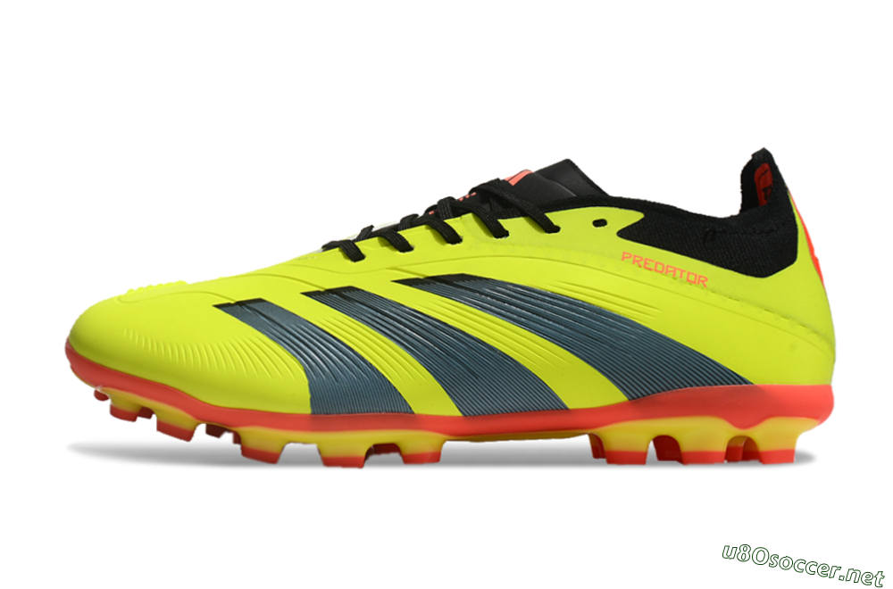Unisex Adidas Predator Elite 24 MG Football Boots - Yellow/Black/Red 0