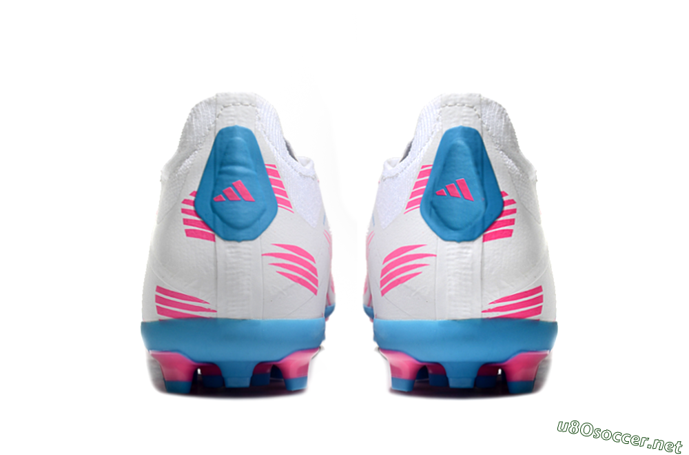 Unisex Adidas Predator Elite 24 MG Football Boots - White/Blue/Pink 6