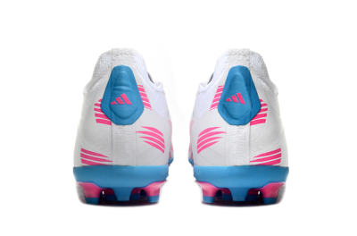 Unisex Adidas Predator Elite 24 MG Football Boots - White/Blue/Pink