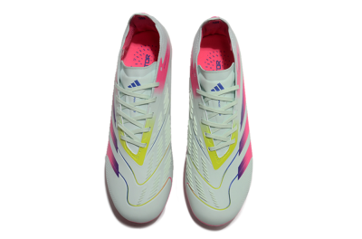Unisex Adidas Predator Elite 24 MG Football Boots - Jade/Purple/Pink