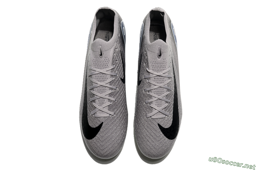 Unisex Nike Air Zoom Mercurial Vapor 16 Elite FG Football Boots - Grey/Black/Blue 4