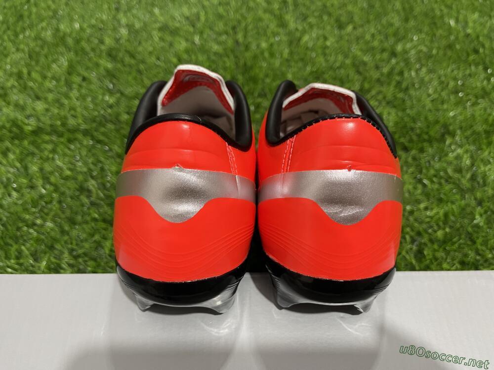 Men's Ronaldo x Nike R9 Mercurial Vapor 3 FG Football Boots - Red/Silver/Black 3