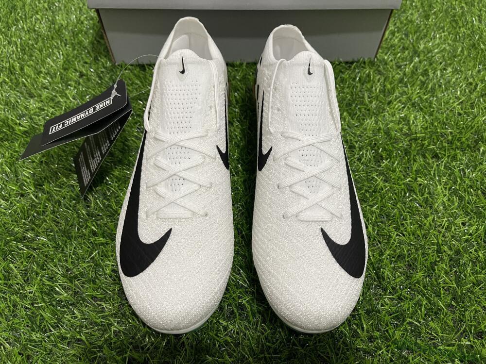 Unisex Nike Air Zoom Mercurial Vapor 16 Elite FG Football Boots - White/Black/Pink/Green