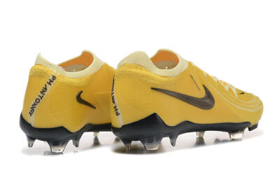 Men's Nike Phantom Luna Elite FG Football Boots - Yellow/White/Black