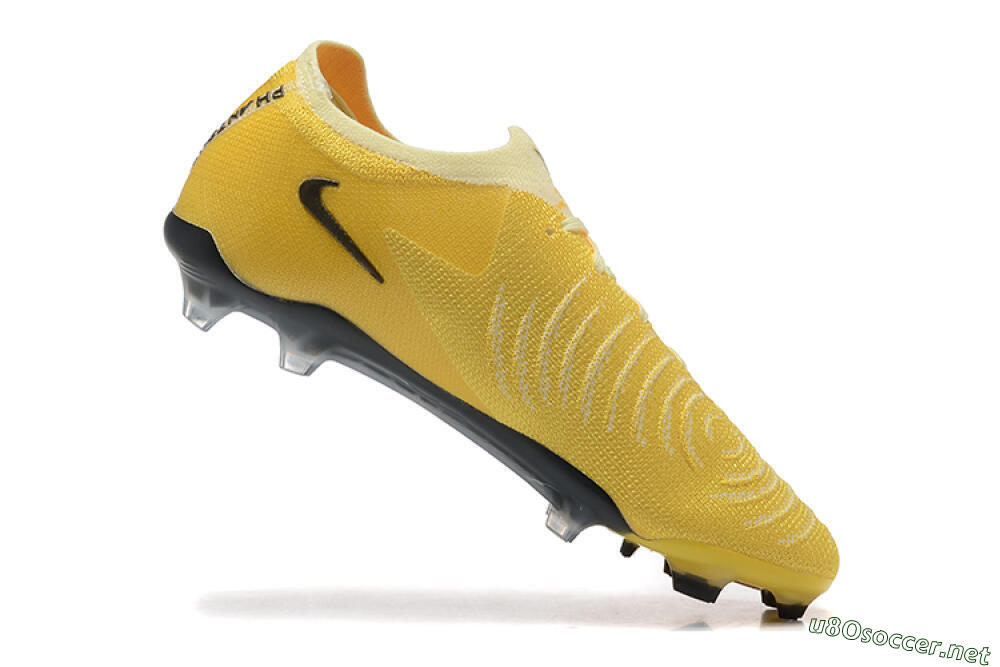 Men's Nike Phantom Luna Elite FG Football Boots - Yellow/White/Black 7