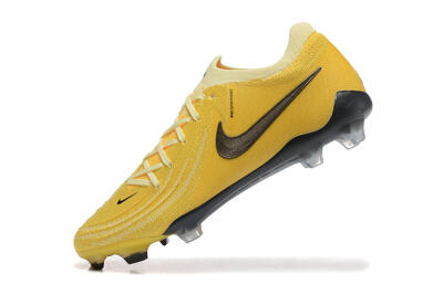 Men's Nike Phantom Luna Elite FG Football Boots - Yellow/White/Black