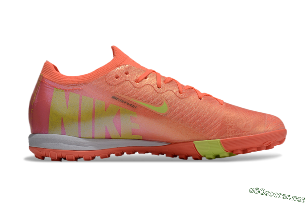 Unisex Nike Air Zoom Mercurial Vapor 15 Elite TF Football Shoes - Red/Yellow/White 7