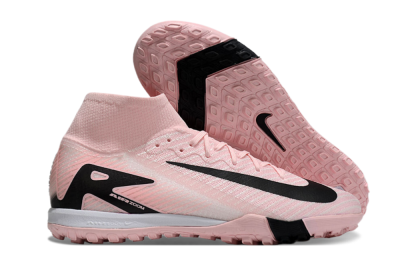 Unisex Nike Air Zoom Mercurial Superfly 10 Elite TF Football Shoes - Pink/White/Black