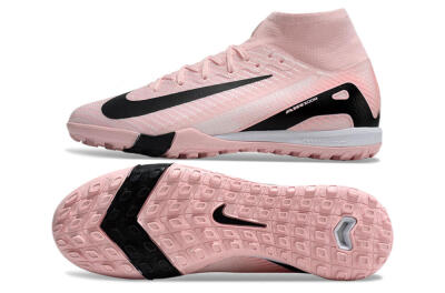 Unisex Nike Air Zoom Mercurial Superfly 10 Elite TF Football Shoes - Pink/White/Black