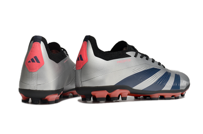 Men's Adidas Predator Elite 24 MG Football Boots - Silver/Blue/Red