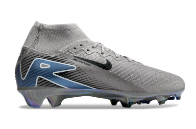 Unisex Nike Mercurial Superfly 10 Elite FG Football Boots - Grey/Black/Blue/Gold