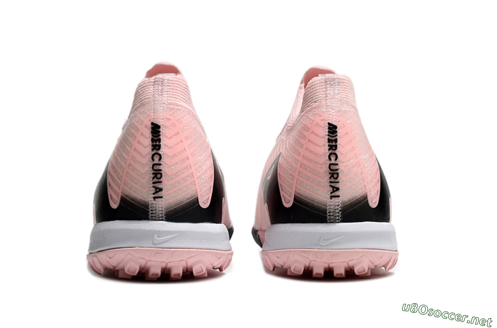 Unisex Nike Air Zoom Mercurial Vapor 16 Elite TF Football Shoes - Pink/Black/White 5