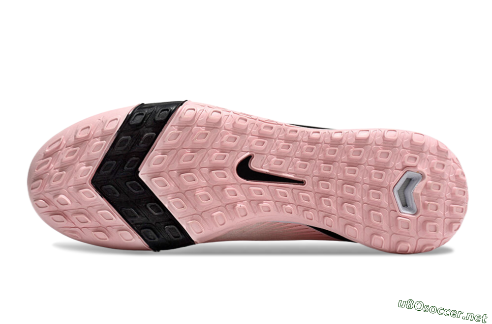 Unisex Nike Air Zoom Mercurial Vapor 16 Elite TF Football Shoes - Pink/Black/White 6