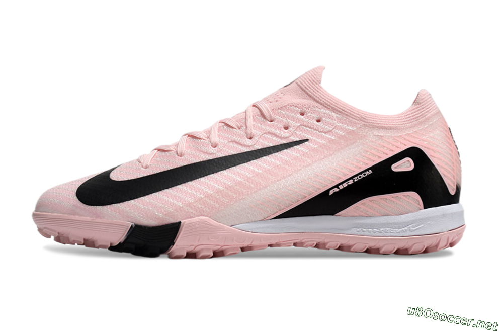 Unisex Nike Air Zoom Mercurial Vapor 16 Elite TF Football Shoes - Pink/Black/White 0
