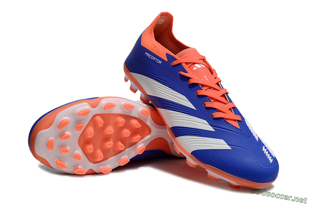 Men's Adidas Predator Elite 24 MG Football Boots - Blue/White/Red 3