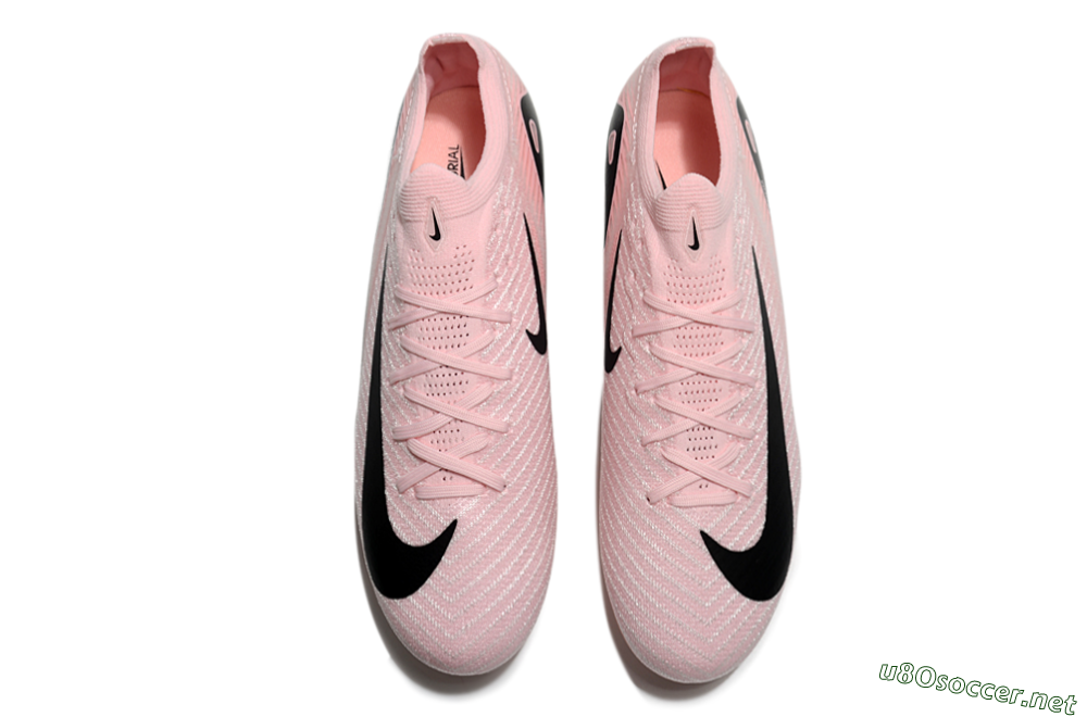 Unisex Nike Air Zoom Mercurial Vapor 16 Elite FG Football Boots - Pink/Black/White 4