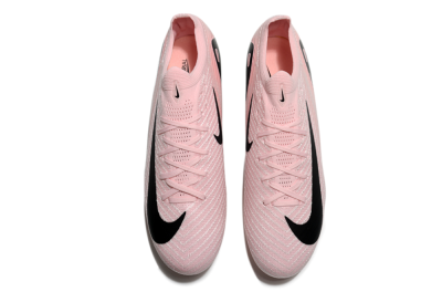 Unisex Nike Air Zoom Mercurial Vapor 16 Elite FG Football Boots - Pink/Black/White