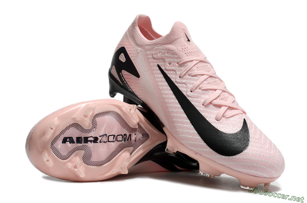 Unisex Nike Air Zoom Mercurial Vapor 16 Elite FG Football Boots - Pink/Black/White 3