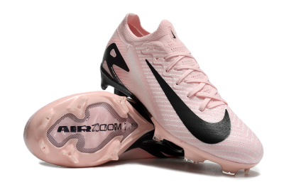 Unisex Nike Air Zoom Mercurial Vapor 16 Elite FG Football Boots - Pink/Black/White