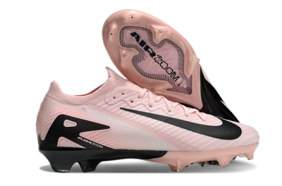 Unisex Nike Air Zoom Mercurial Vapor 16 Elite FG Football Boots - Pink/Black/White