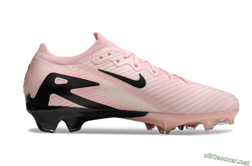 Unisex Nike Air Zoom Mercurial Vapor 16 Elite FG Football Boots - Pink/Black/White 5