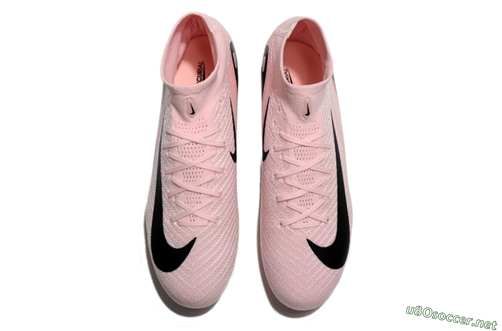 Unisex Nike Air Zoom Mercurial Superfly 10 Elite FG Football Boots - Pink/White/Black 4