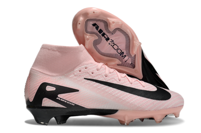 Unisex Nike Air Zoom Mercurial Superfly 10 Elite FG Football Boots - Pink/White/Black