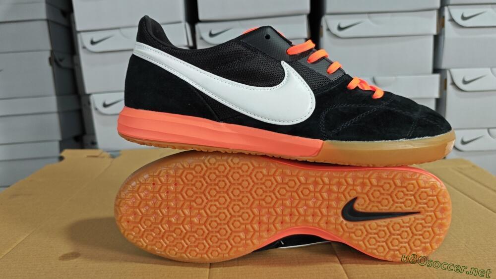 Men's Nike Premier 2 Sala IC Football Shoes - Black/White/Brown